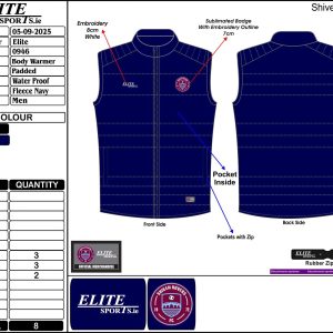 SRFC Elite Body Warmer